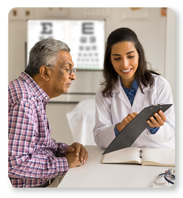 Doctor patient consultation